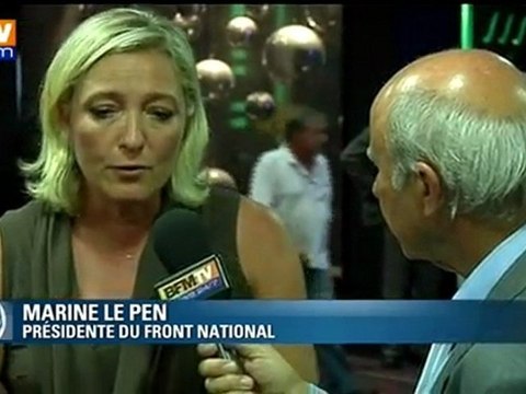 Marine Le Pen ouvre les Journées d’été du FN