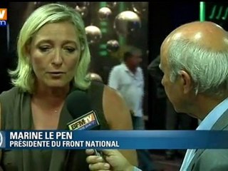 Marine Le Pen ouvre les "Journées d’été" du FN