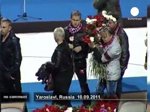 Funérailles des victimes du crash de Iaroslavl - no comment