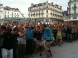 Flash mob Rabbi Jacob, Les accroche-coeurs, Angers
