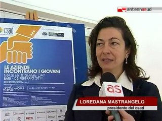 TG 03.01.11 Csad: il ponte tra giovani e lavoro
