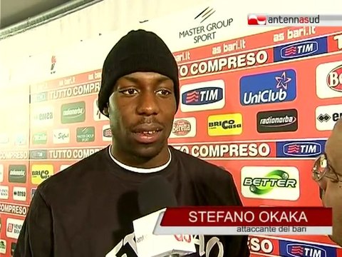 TG 04.02.11 Okaka: Bari, non è finita, con lo spirito giusto possiamo farcela!