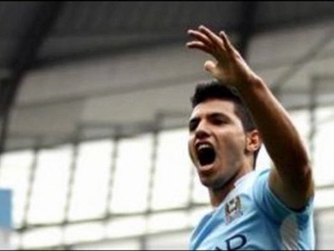 Manchester City 3-0 Wigan Aguero superb hat-trick