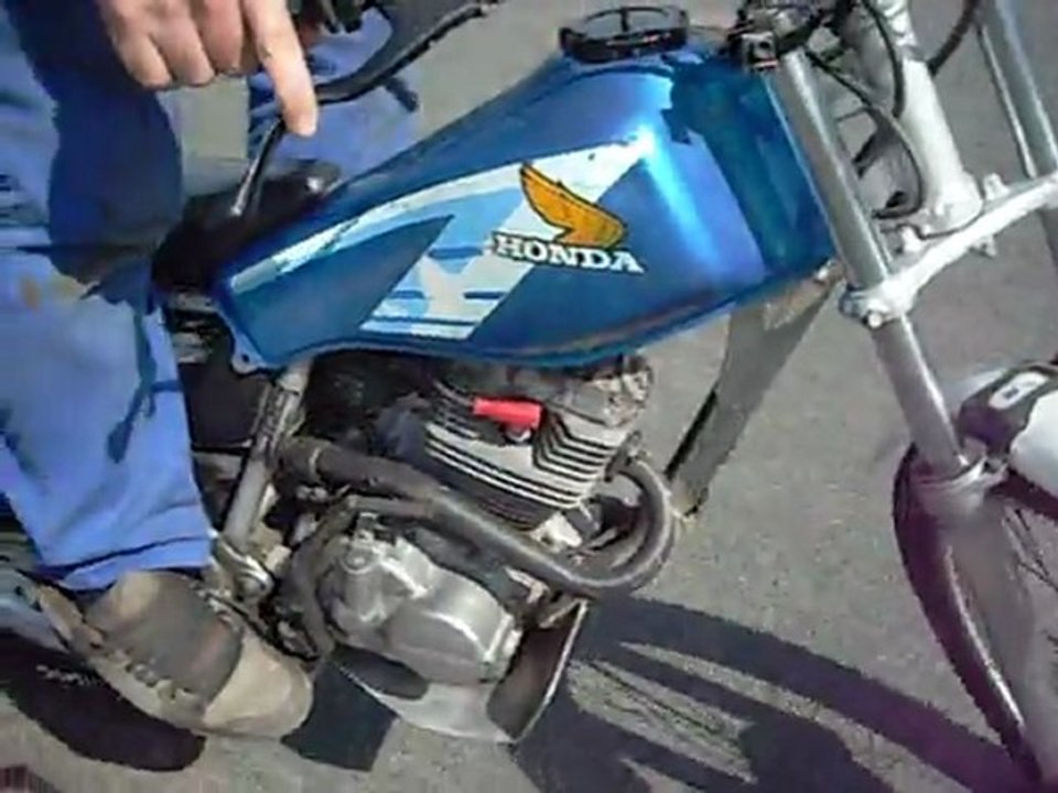 test honda tlr 125