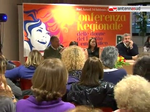 TG 14.02.11 Elena Gentile, presidente della Conferenza regionale donne Pd