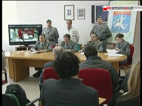 TG 17.02.11 Taranto: GdF sequestra beni per 800mila euro