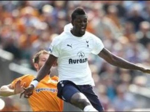 Wolves 0-2 Tottenham Adebayor, Defoe great-finish