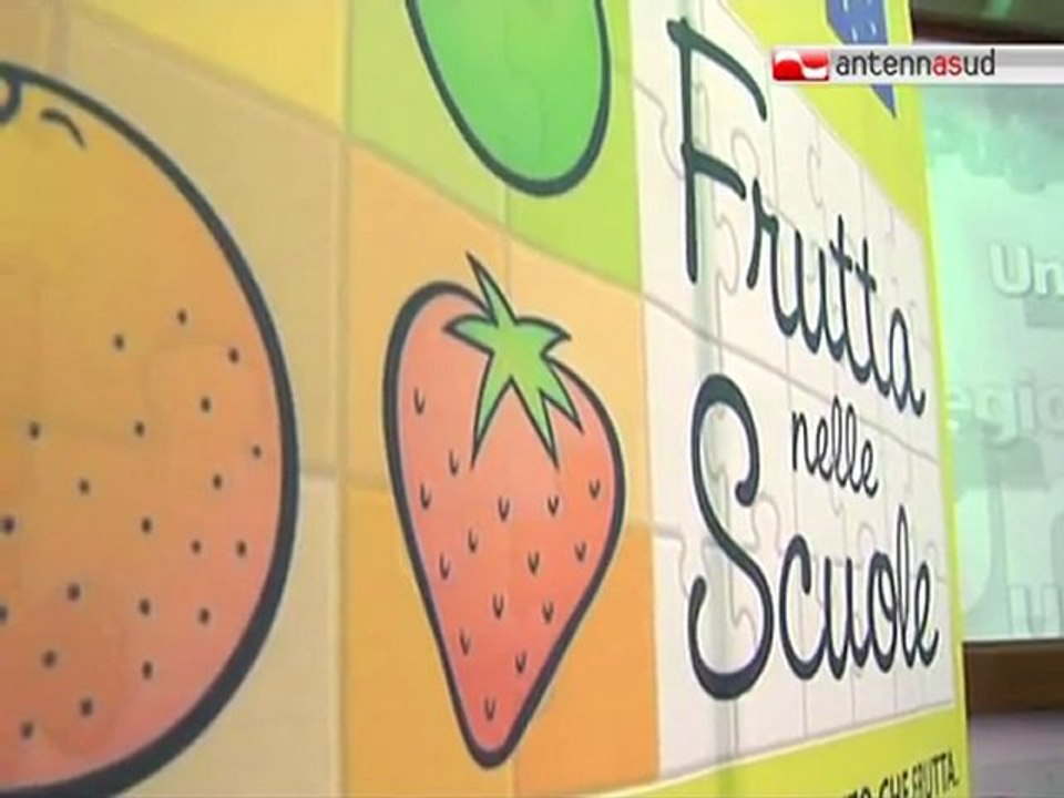 TG 24.02.11 Prosegue il successo del progetto "Frutta nelle scuole"