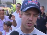 13 Italian GP - Sebastian Vettel (after practices)
