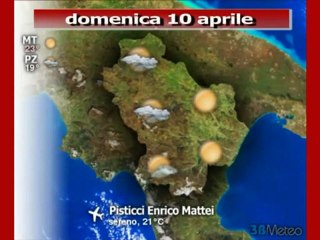 Previsioni del tempo, domenica 10 aprile