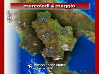 Previsioni del tempo, mercoledì 4 maggio
