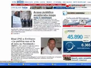 TG 04.05.11 Blasi contro i politici troppo internauti