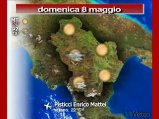 Previsioni del tempo, domenica 8 maggio