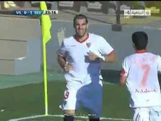 هدف الفارو نيغريدو ( إشبيلية 2- 2 فياريال )