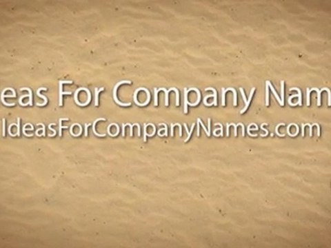 Ideas For Company Names - Ideas For Company Names Check This Out