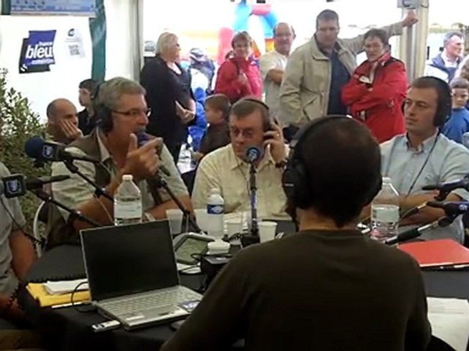 France Bleu à la foire de Lessay, le débat