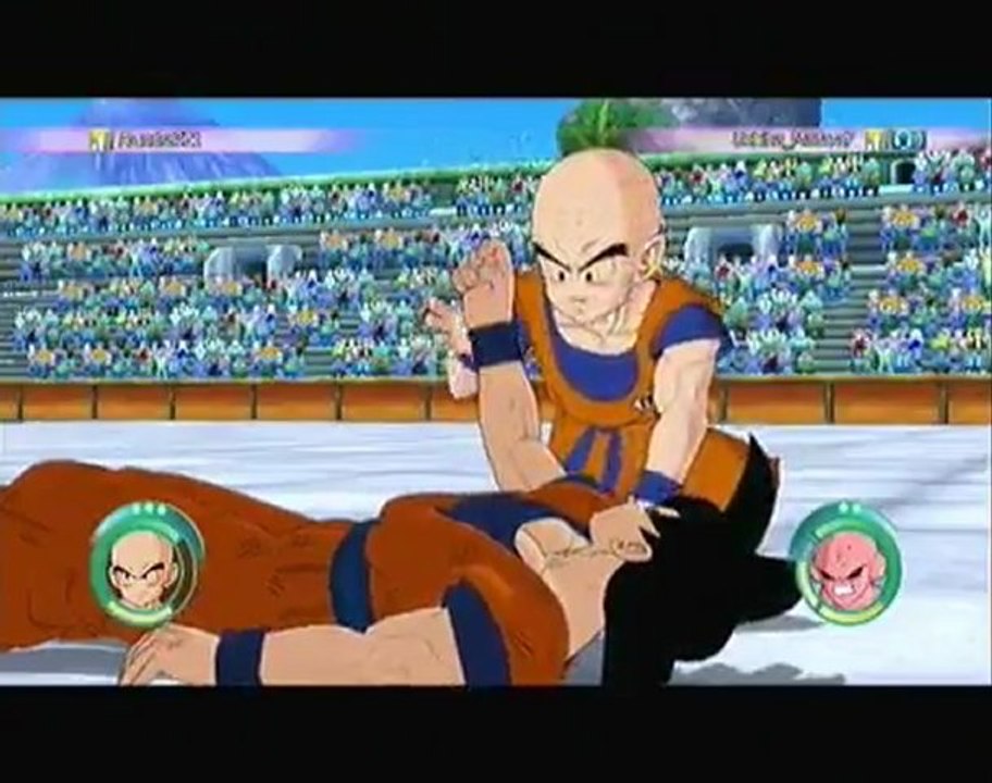 DBZ Raging Blast - Online Battles - Triple Spirit Bomb