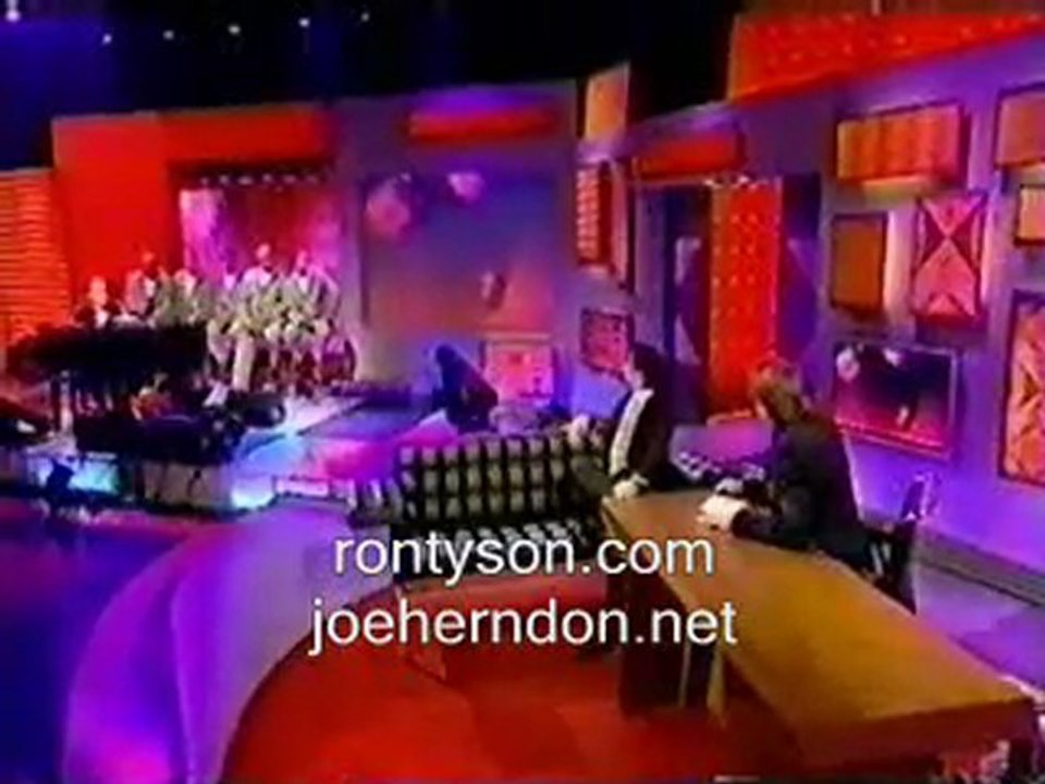 The Temptations appear on the Jonathan Ross show in the UK