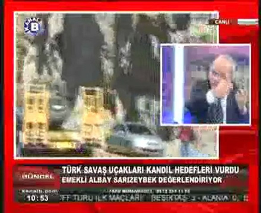 ERDAL SARIZEYBEK KANAL B 26.08.2011 / ERDOĞAN VE İMRALI ATEŞLE OYNUYOR