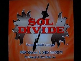 First Level - Test - Sol Divide - Playstation