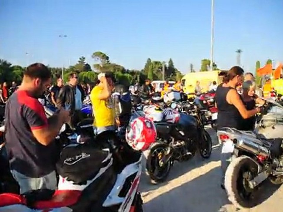 Manif FFMC du 10/09/2011 (Arrivée à Montpellier au Zenith )