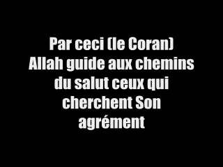 Le Coran tout entier est dédié au Tawhid