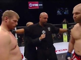 Sergei Kharitonov vs Josh Barnett - Strikeforce HW GP Semi F