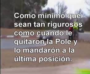 Accidente de Vicente Romera. Promo 50 3-9-2011. Alcarrás