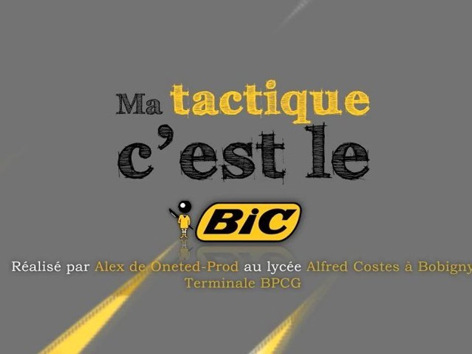 Publicité BIC