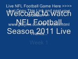 Cincinnati Bengals vs Cleveland Browns Live Stream at NBC HD Channel NFL Football Game
