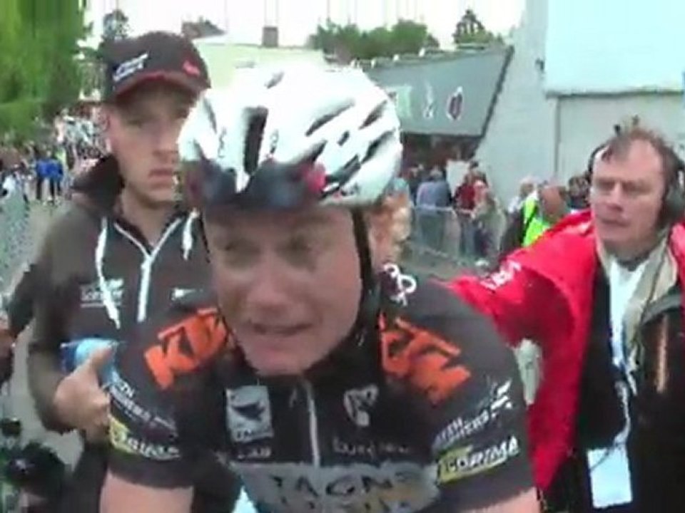 Grand Prix de Fourmies Laurent Blot au sprint GPF 2011 Cyclisme