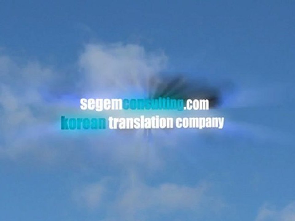 Segem Consulting - Korean Translators UK