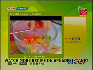 Oriental Dragon Fruit Salad