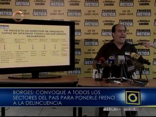 Julio Borges: "El Presidente tiene más de doce responsabilidades en seguridad: asúmalas"