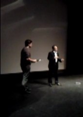 Serge Bromberg brûle une pellicule en nitrate