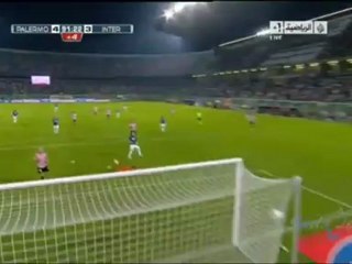 Palermo 4:3 Inter Serie A  - D. Forlan Goal