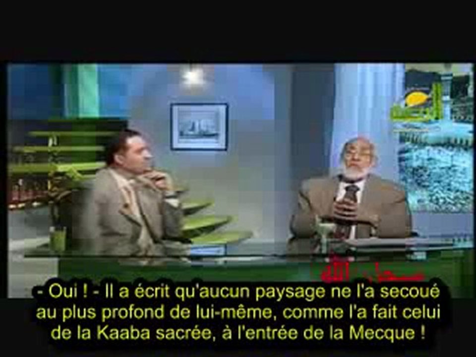 Il a volé un Morceau de la Pierre Noire et...
