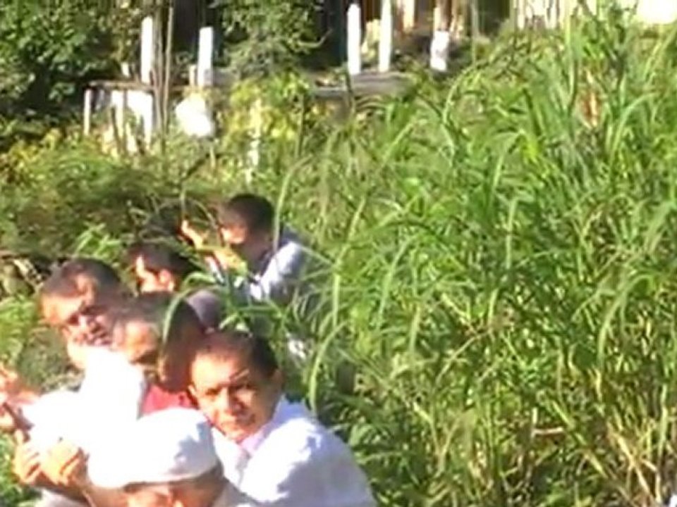 Öyraca köyü kabristan ziyareti