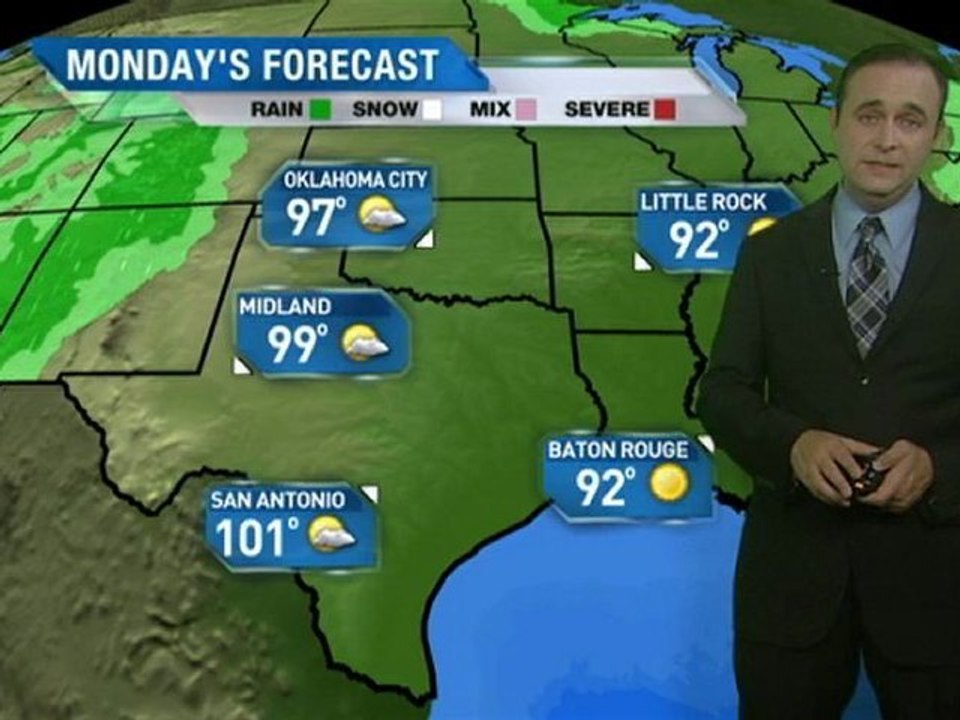 South Central Forecast - 09/11/2011