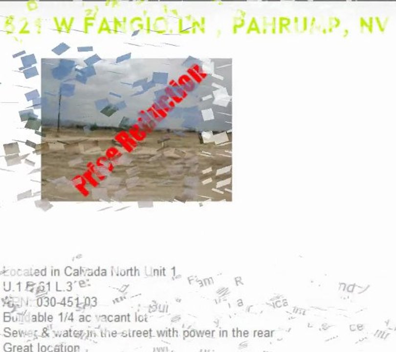 Land For Sale Pahrump Nv | Pahrump Nevada Vacant Lots For Sale