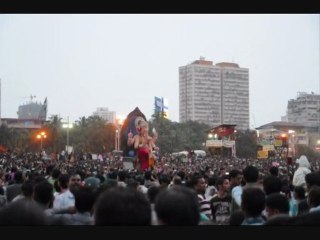 Ganesh Chaturthi Chowpatty Beach Mumbai 2011