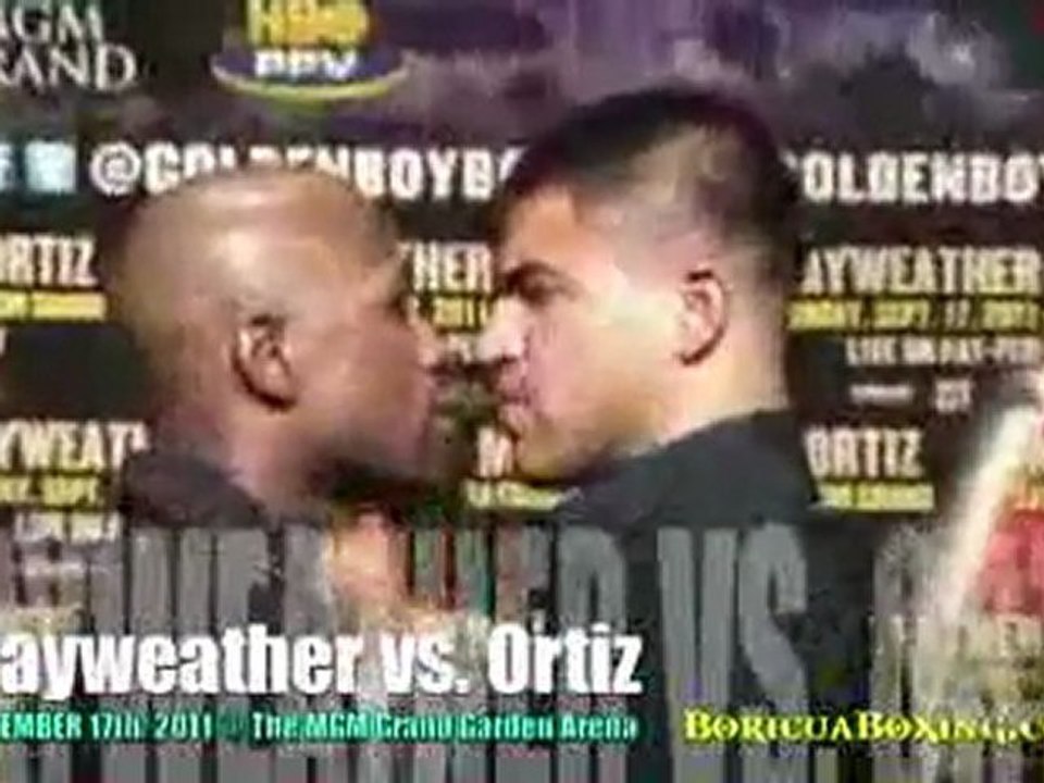 Floyd Mayweather Jr. vs Victor "Vicious" Ortiz-THE FACE OFF