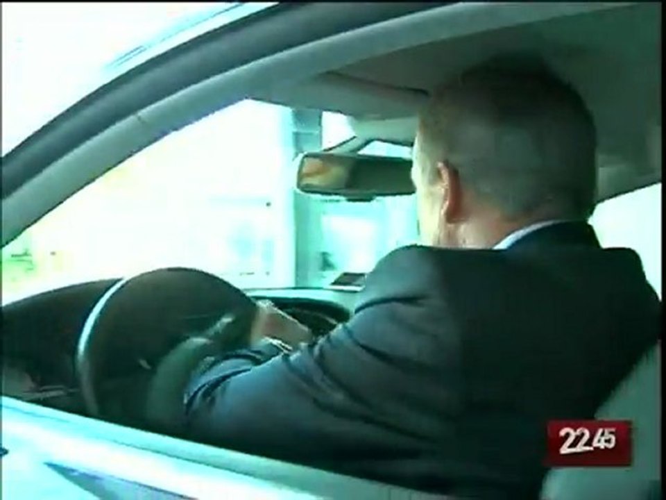 TG 10.09.09 Paura per Ventura: incidente con l'Audi