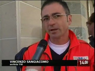 TG 30.10.09 In protesta gli operatori del 118 lucano