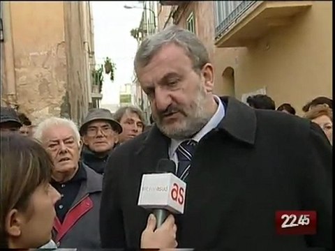 TG 14.10.09 Crolla un solaio, tragedia sfiorata a Bari