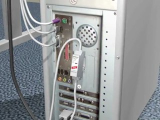 Protection antisurtention Ethernet avec DEHN patch