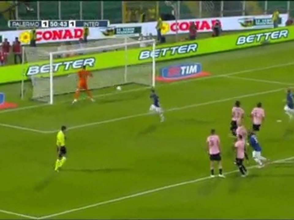 Palermo gewinnt Krimi gegen Inter