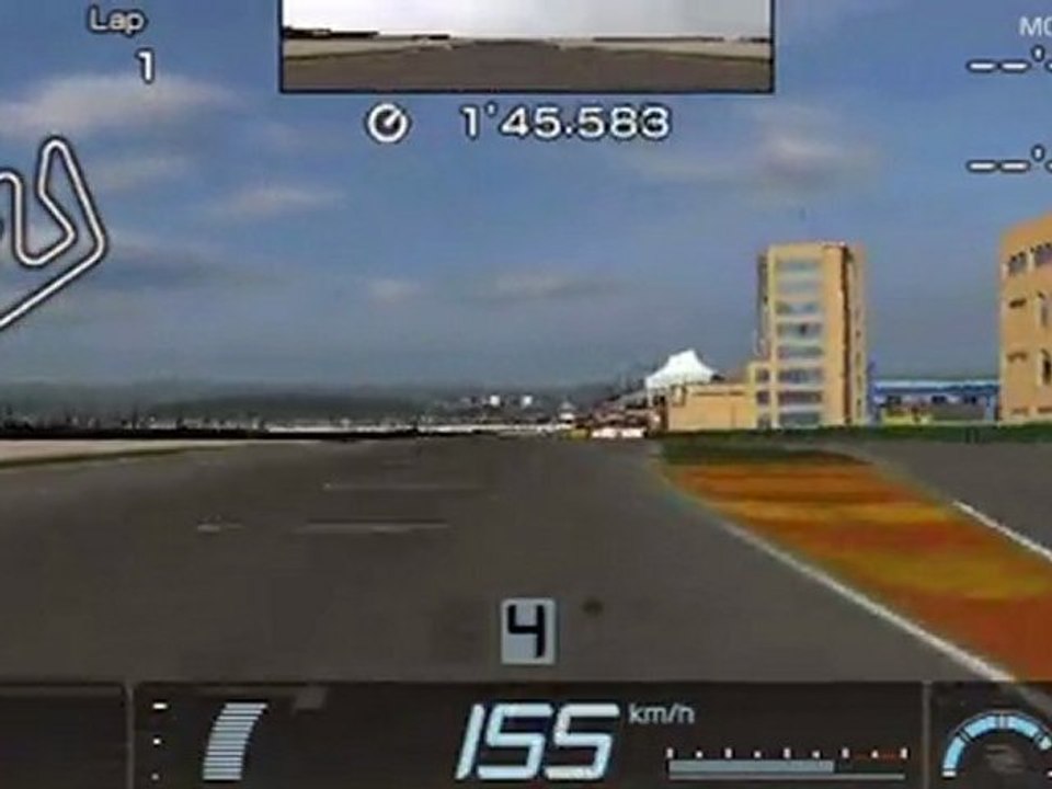 Gran Turismo PSP - Nissan GT-R SpecV at Circuit de Valencia