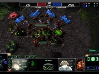 MLG Raleigh 2011 - Starcraft II - Game 1 - Col.MVP DRG (Z) VS Slayers Coca (Z) Part 1/1