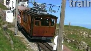 French Cogwheel Railway - La Rhune Tourist Train